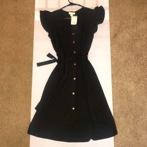 Black Monteau Dress, New, Size L